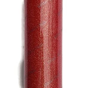 Celebrate Red Glitter Tulle Spool, 6 Inch by 12 Yards Roll for Parties, Weddings, Crafts, Clothing, Decor