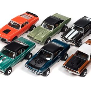 Auto World Thunderjet OK Used Cars 1969 Pontiac GTO Convertible (Green) HO Scale Slot Car