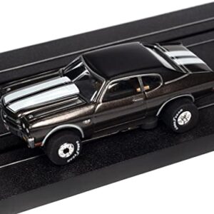 Auto World Thunderjet OK Used Cars 1970 Chevrolet Chevelle SS (Gray) HO Scale Slot Car