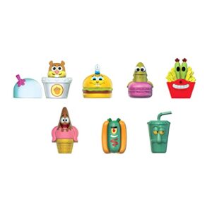 SpongeBob SquarePants Fun with Food Figure Set, Kids Toys for Ages 3 Up, Gifts and Presents, Amazon Exclusive