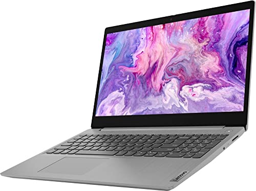 Lenovo IdeaPad 3 15.6" HD(1366x768) Touch Business Laptop, Intel 11th Generation Core i3-1115G4 up to 3 GHz, 8GB DDR4 RAM, 256GB SSD, Webcam, Bluetooth, WiFi, Win 11, Platinum Gray, EAT 64GB SD Card