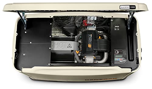 Generac 7210 24kW Air Cooled Guardian Series Home Standby Generator with 200-Amp Transfer Switch - Comprehensive Protection - Smart Controls - Versatile Power - Wi-Fi Connectivity - Real-Time Updates