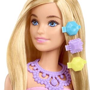 Barbie Dreamtopia Fairytale Surprise Box with Barbie Doll and 24 Gifts Including Fairytale Fashions, Magical Pets and Accessories