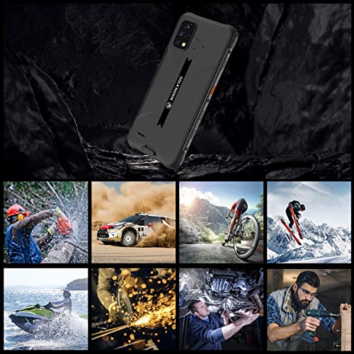 UMIDIGI Bison X10G Rugged Smartphone, NO NFC, T-Mobile, 4+32G, Rugged Cell Phone Unlocked, IP68/IP69K Waterproof, Android 11, 6.53" FHD Screen, 6150mAh Battery, 4G Dual SIM