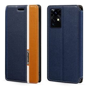shantime for infinix zero x case, fashion multicolor magnetic closure leather flip case cover with card holder for infinix zero x pro (6.67”)