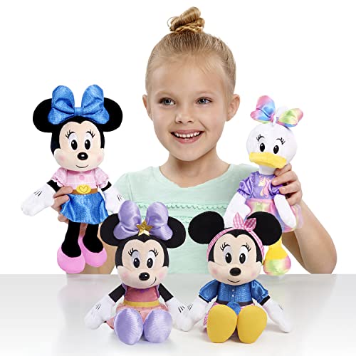 Disney Junior Minnie Mouse Small Plush Stuffed Animal, Officially Licensed Kids Toys for Ages 2 Up by Just Play