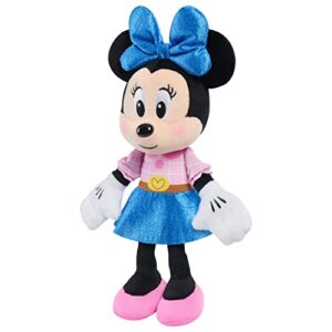 Disney Junior Minnie Mouse Small Plush Stuffed Animal, Officially Licensed Kids Toys for Ages 2 Up by Just Play