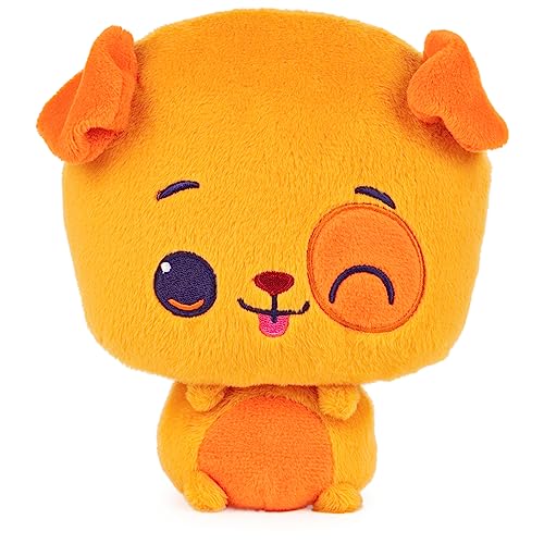 GUND Drops, Paulie Pup, Expressive Premium Stuffed Animal Soft Plush Pet, Orange, 6”