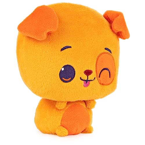 GUND Drops, Paulie Pup, Expressive Premium Stuffed Animal Soft Plush Pet, Orange, 6”