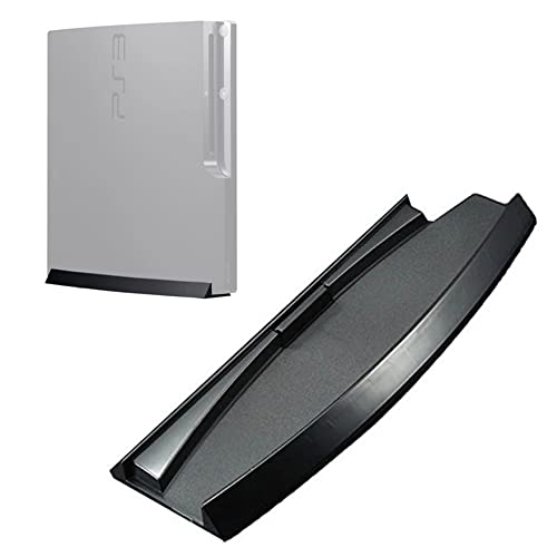 CKXIN Vertical Stand Holder Hold Dock Base for Playstation PS3 Slim Console, Black