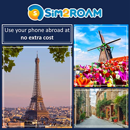 Europe Data SIM Card Prepaid 3GB 30 Days | 5G/4G/LTD High Speed Data - France, UK, Germany, Italy, Spain, Ireland, Sweden, Europe Roaming Free (3GB / 30Days)