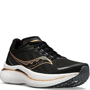 Saucony mens Endorphin Speed 3 Running Shoe, Black/Goldstruck, 10.5 US