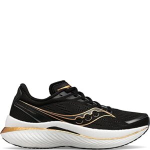 Saucony mens Endorphin Speed 3 Running Shoe, Black/Goldstruck, 10.5 US