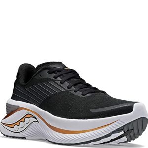 Saucony Men's Endorphin Shift 3 Running Shoe, Black/GOLDSTRUCK, 9.5 Wide