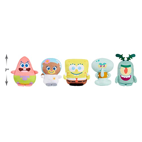 SpongeBob SquarePants Small Plush – Plankton, Kids Toys for Ages 3 Up, Gifts and Presents by Just Play