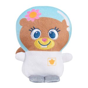 spongebob squarepants 7-inch small plush sandy squirrel stuffed animal, kids toys for ages 3 up, basket stuffers and small gifts by just play