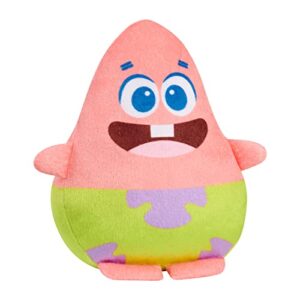 SpongeBob SquarePants 7-inch Small Plush Patrick Starfish Stuffed Animal, Kids Toys for Ages 3 Up, Basket Stuffers and Small Gifts by Just Play