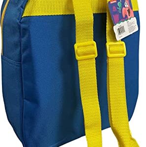 Ruz Sponge Bob Toddle Boy 12 Inch Mini Backpack (Blue-Yellow)