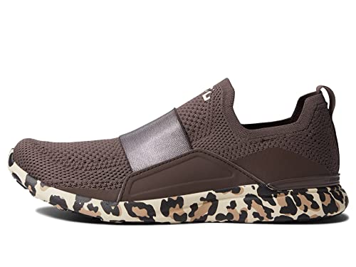 Athletic Propulsion Labs APL Women's Techloom Bliss Shoes, Chocolate/Leopard, 7