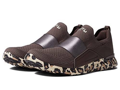 Athletic Propulsion Labs APL Women's Techloom Bliss Shoes, Chocolate/Leopard, 7