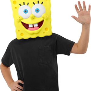 Rubie's Child's SpongeBob SquarePants Plastic Mask, As Shown, One Size