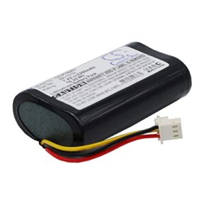 battery for citizen cmp-10 mobile thermal printer ba-10-02 2200mah lionx