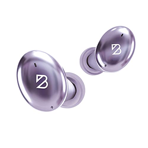 Tempo 30 Lavender Wireless Earbuds for Small Ears, Purple Bluetooth Earbuds for Small Earbuds for Small Ear Canals, Wireless Bluetooth Headphones for Women, iPhone and Android Earphones with Mic