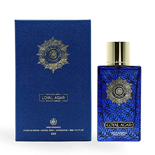 Luxodor Loyal Agar- Woody Ambery Unisex Perfum | Perfum for Men & Women | Floral, Fruity, Musky & Earthy Notes | Extrait De Parfum-2.70 oz