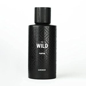 luxodor- the wild- aromatic fougere perfum | fragrance for men | eau de parfum- long lasting spray- woody, floral, spicy & musky- 3.38 oz (100ml)