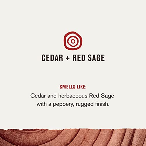 Every Man Jack Cedar + Red Sage Hydrating Mens Body Wash for All Skin Types - Cleanse, Nourish, and Hydrate Skin with Naturally Derived Ingredients - Paraben Free, Phthalate Free, Dye Free - 24oz