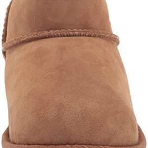 UGG Girls Kids' Classic Ultra Mini Fashion Boot, Chestnut, 5 Big