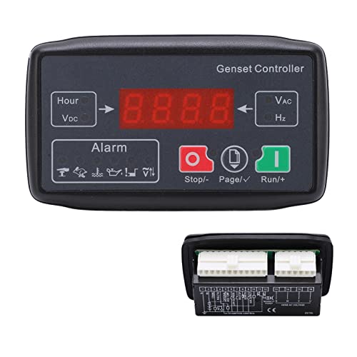 MGC100 Generator Set Controller Automatic Start Stop Control Module Single Generator Set Start Protect for Small Gasoline Generator Sets