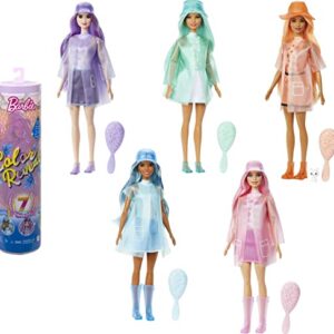 Barbie Color Reveal Doll, Pet & Accessories, Sunshine & Sprinkles Series, 25 Surprises, 1 Barbie Doll (Styles May Vary)