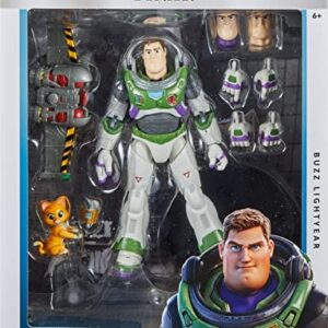 Disney Pixar Lightyear Pixar Spotlight Series Buzz Lightyear Collectible 7 Inch Scale Figure, 32 Articulations, 3 Expressions, Sox, Jetpack 6 Years & Up