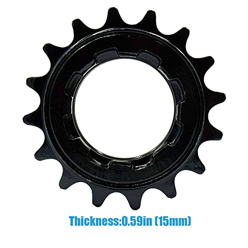 DRIFT MANIAC Single Speed Freewheel 16t for Ebike,1/2x1/8