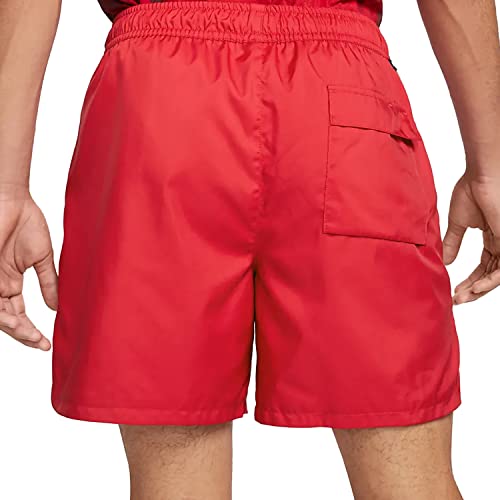 Nike Sportswear Sport Essentials Men's Woven Lined Flow Shorts Size - L, University Red