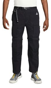 nike acg smith summit men's cargo pants (medium, black)