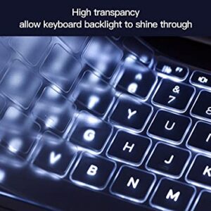 Keyboard Cover Skin for Dell Alienware m17 R5, Alienware m15 R7, Alienware M16 R1, Alienware x15 R1 R2 15.6" & x17 R1 R2 17.3", Alienware m15 R5 R6 R7 15.6", Dell G16 7630 7620 Gaming Laptop, TPU