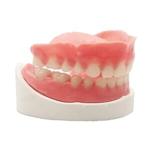 healthyare denture do it yourself full set of top and bottom fake teeth for improve smile