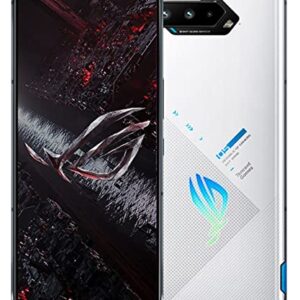 ASUS ROG Phone 5S ZS676KS 5G Dual 128GB 12GB RAM Factory Unlocked (GSM Only | No CDMA - not Compatible with Verizon/Sprint) Tencent Version – White