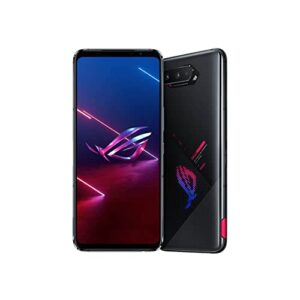 ASUS ROG Phone 5S ZS676KS 5G Dual 128GB 8GB RAM Factory Unlocked (GSM Only | No CDMA - not Compatible with Verizon/Sprint) Tencent Version – Black