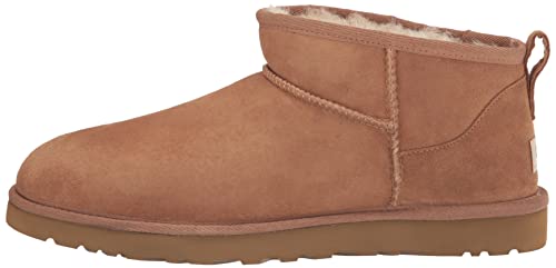 UGG Men's Classic Ultra Mini Fashion Boot, Chestnut, 11