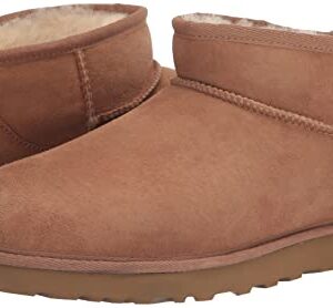 UGG Men's Classic Ultra Mini Fashion Boot, Chestnut, 11