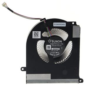 CPU GPU Cooling Fan for Dell Alienware Area-51m R2 RTX 2080 TW5Y8 TPV77 DC28000Q3SL DC28000Q4SL