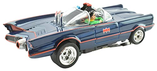 Auto World x Premium Hobbies Blue Comic Book 1966 Batman Batmobile HO Scale Slot Car CP7811