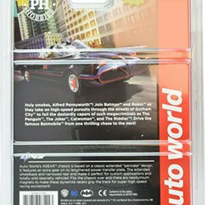 Auto World x Premium Hobbies Blue Comic Book 1966 Batman Batmobile HO Scale Slot Car CP7811