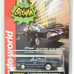 Auto World x Premium Hobbies Blue Comic Book 1966 Batman Batmobile HO Scale Slot Car CP7811