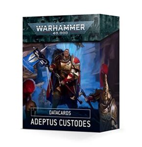 warhammer 40k - adeptus custodes 9th edition datacards