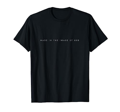 Made in the Image of God Christian God Bible T-Shirt