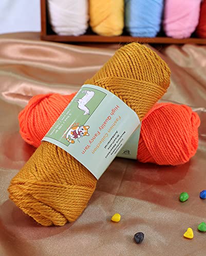 3-Pack Baby Alpaca Wool Blend Yarn Worsted Weight Fashion Collection Art Crafts Crochet and Knitting Sunny Cat Premium Brand ( White)